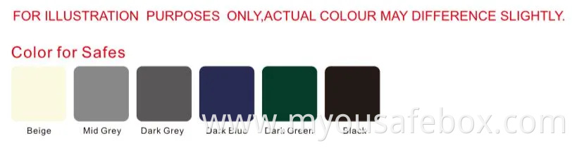 Hotel Safe for 5 Stars Hotel with Modern Design (G-42BK)